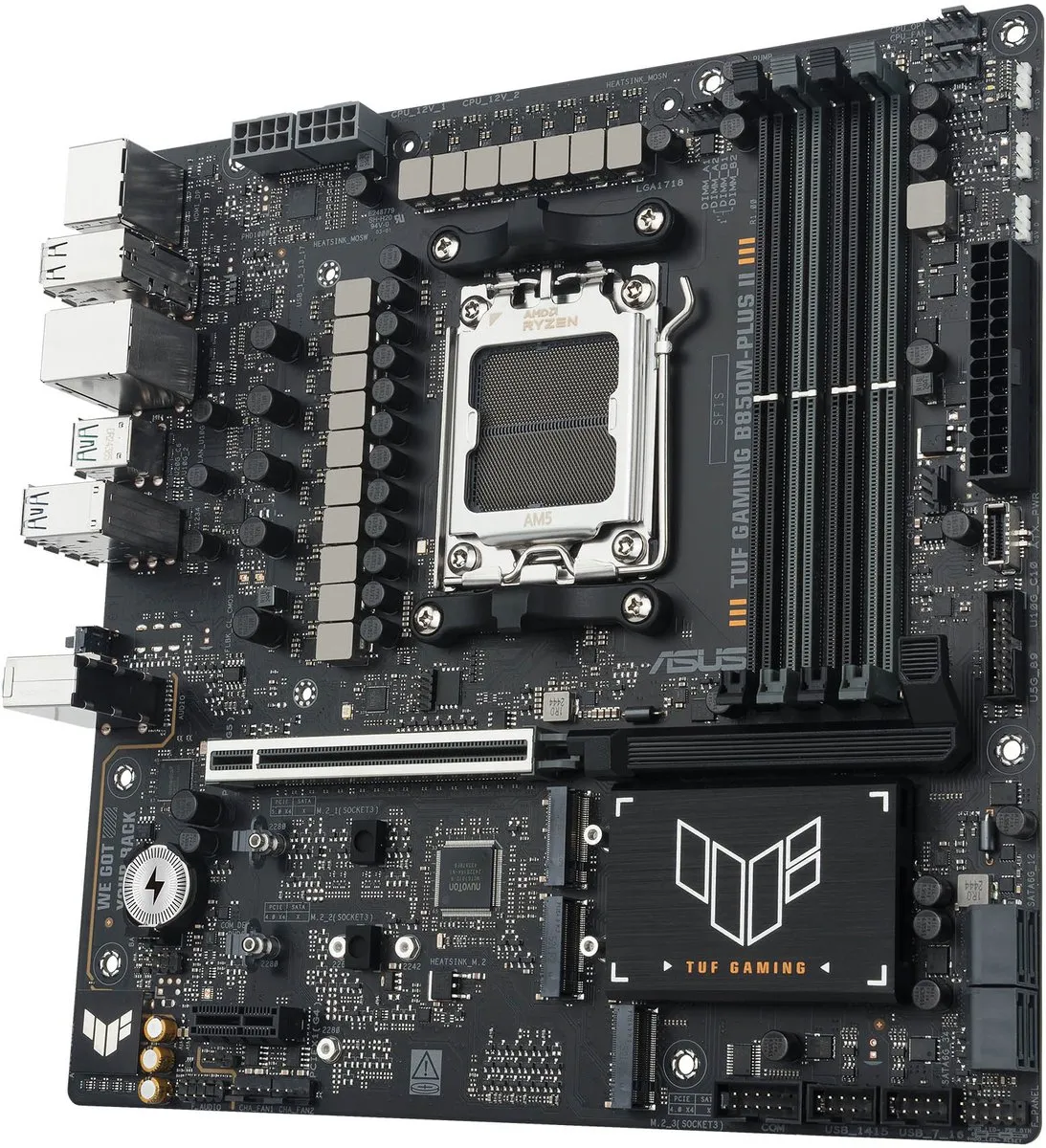 ASUS TUF GAMING B850M-PLUS II AMD B850 AM5 - microATX