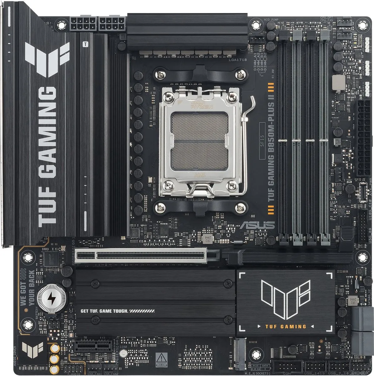 ASUS TUF GAMING B850M-PLUS II AMD B850 AM5 - microATX