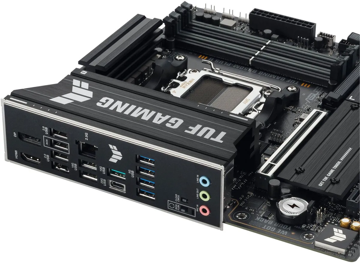 ASUS TUF GAMING B850M-PLUS II AMD B850 AM5 - microATX