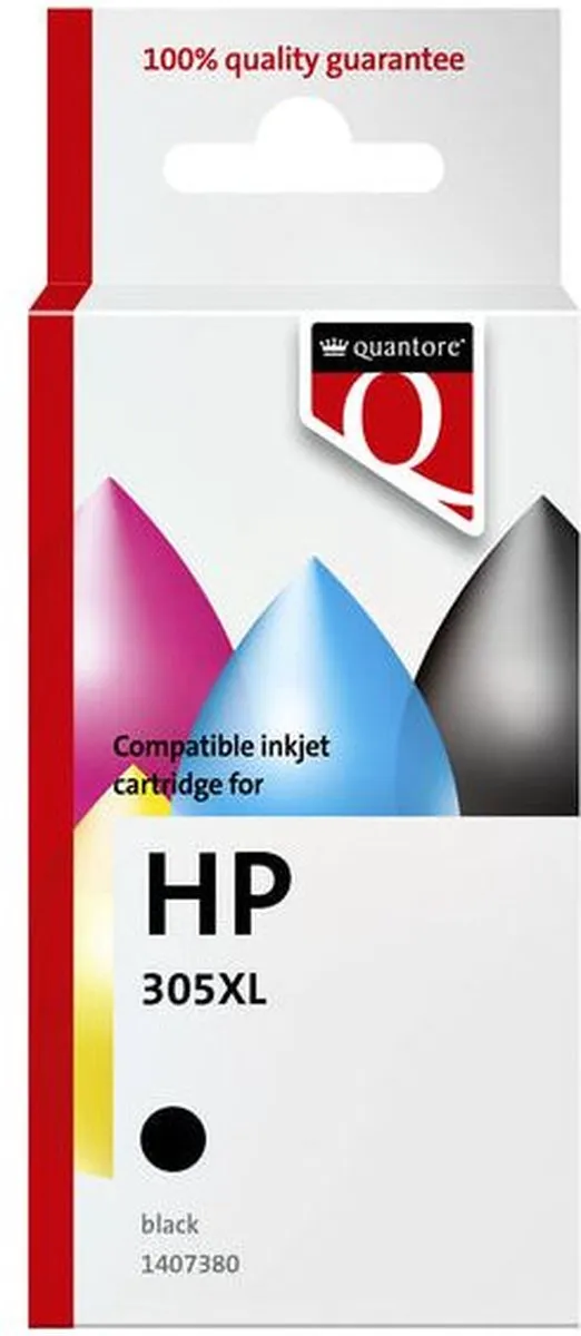 Quantore HP 305XL Inktcartridge