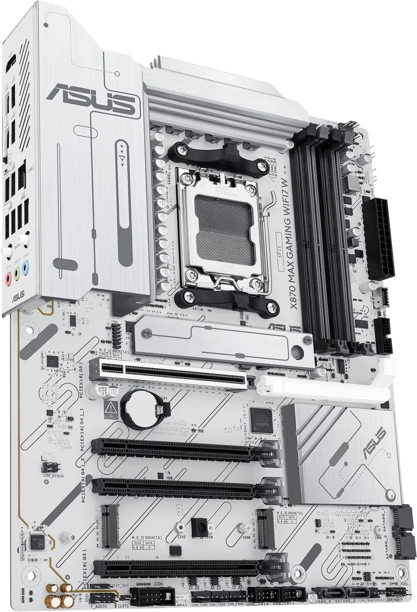 ASUS X870 MAX GAMING WIFI7 W Moederbord - AM5 - ATX