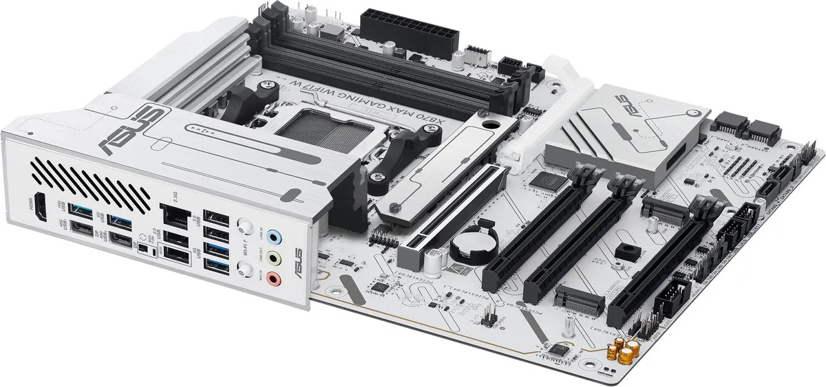ASUS X870 MAX GAMING WIFI7 W Moederbord - AM5 - ATX