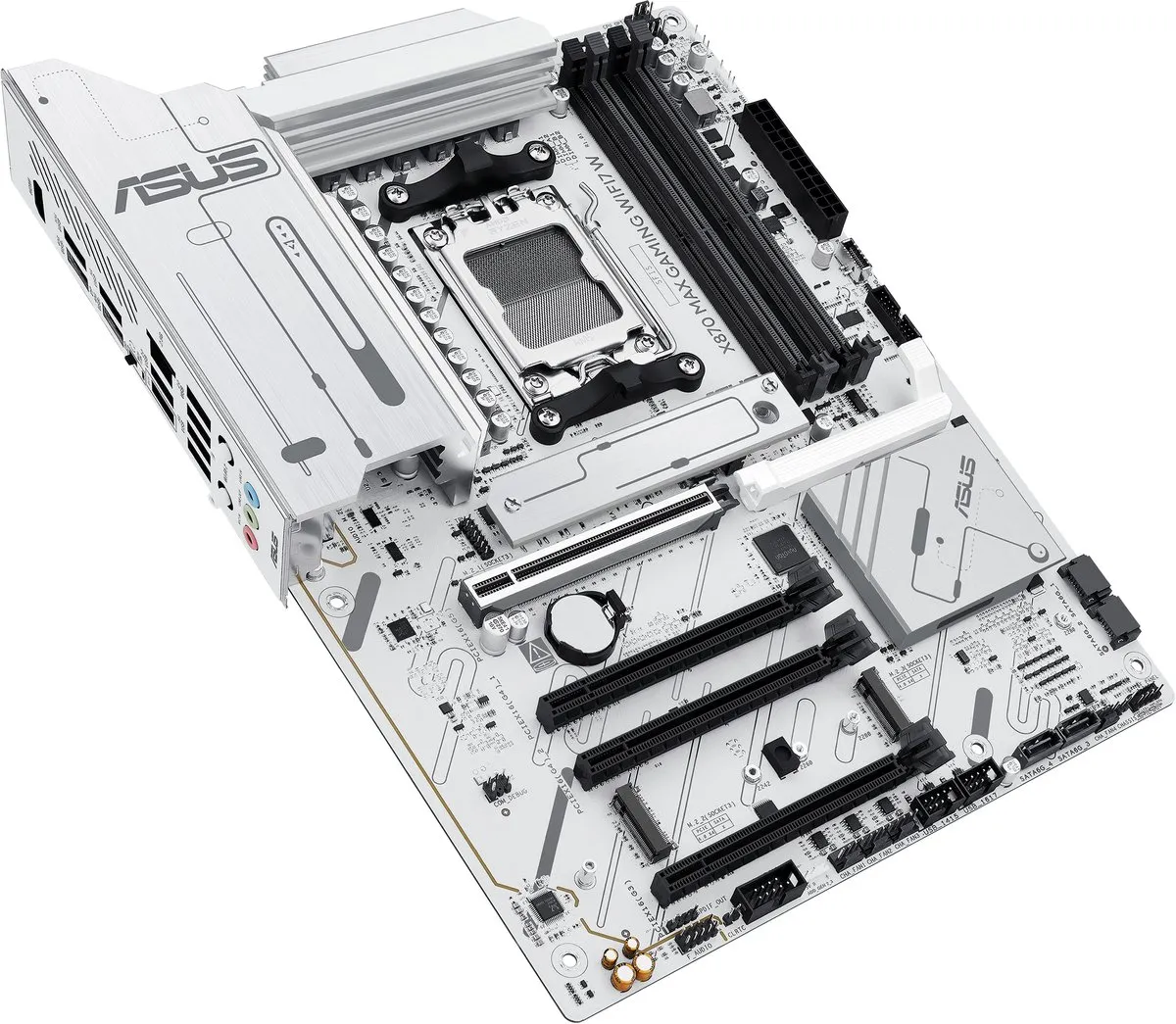 ASUS X870 MAX GAMING WIFI7 W Moederbord - AM5 - ATX