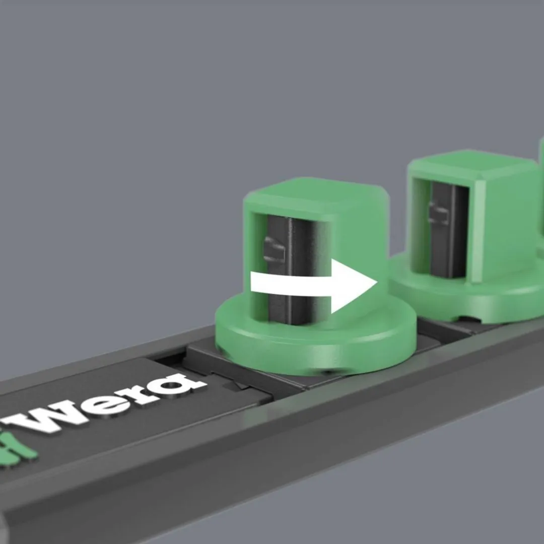 Wera 05136421001 9601 Dopmagneetstrip Twist-to-lock 3/8