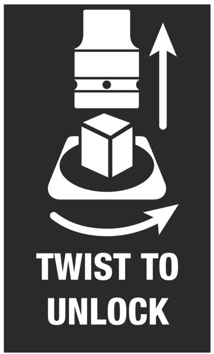 Wera 05136421001 9601 Dopmagneetstrip Twist-to-lock 3/8