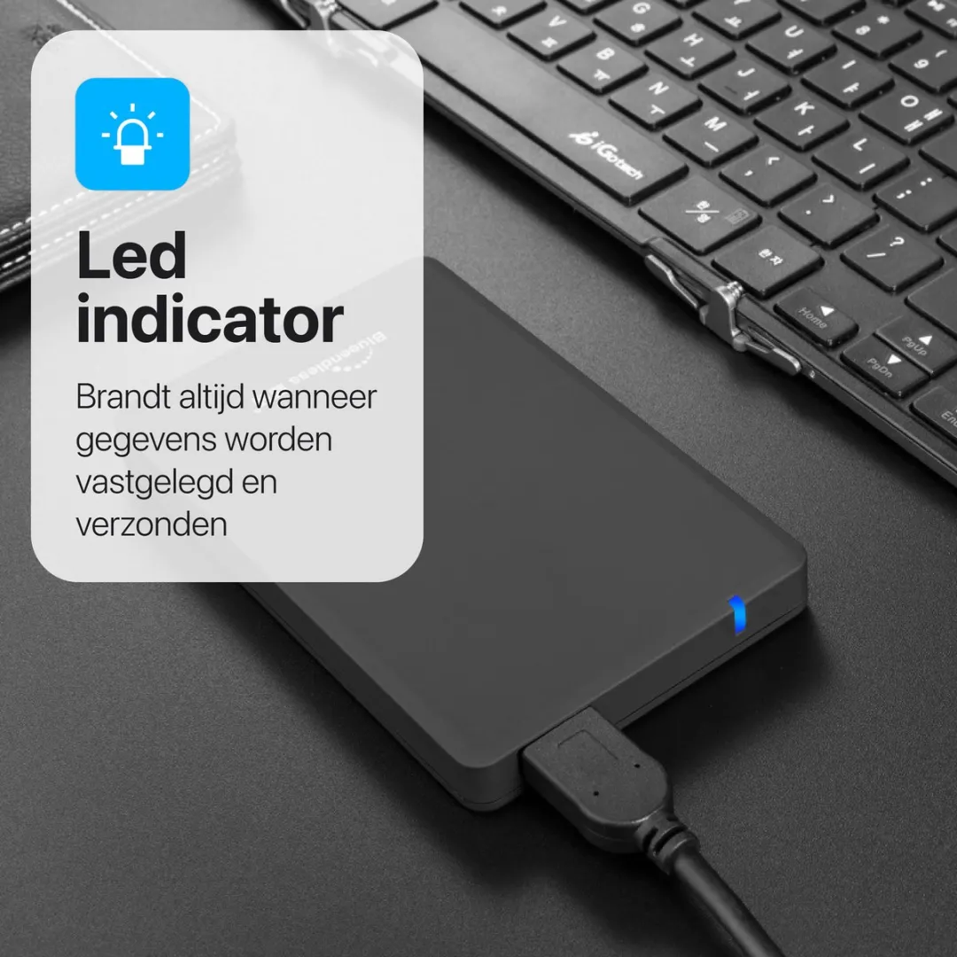 Voltano U23PA Externe Harde Schijf 250GB - Zwart