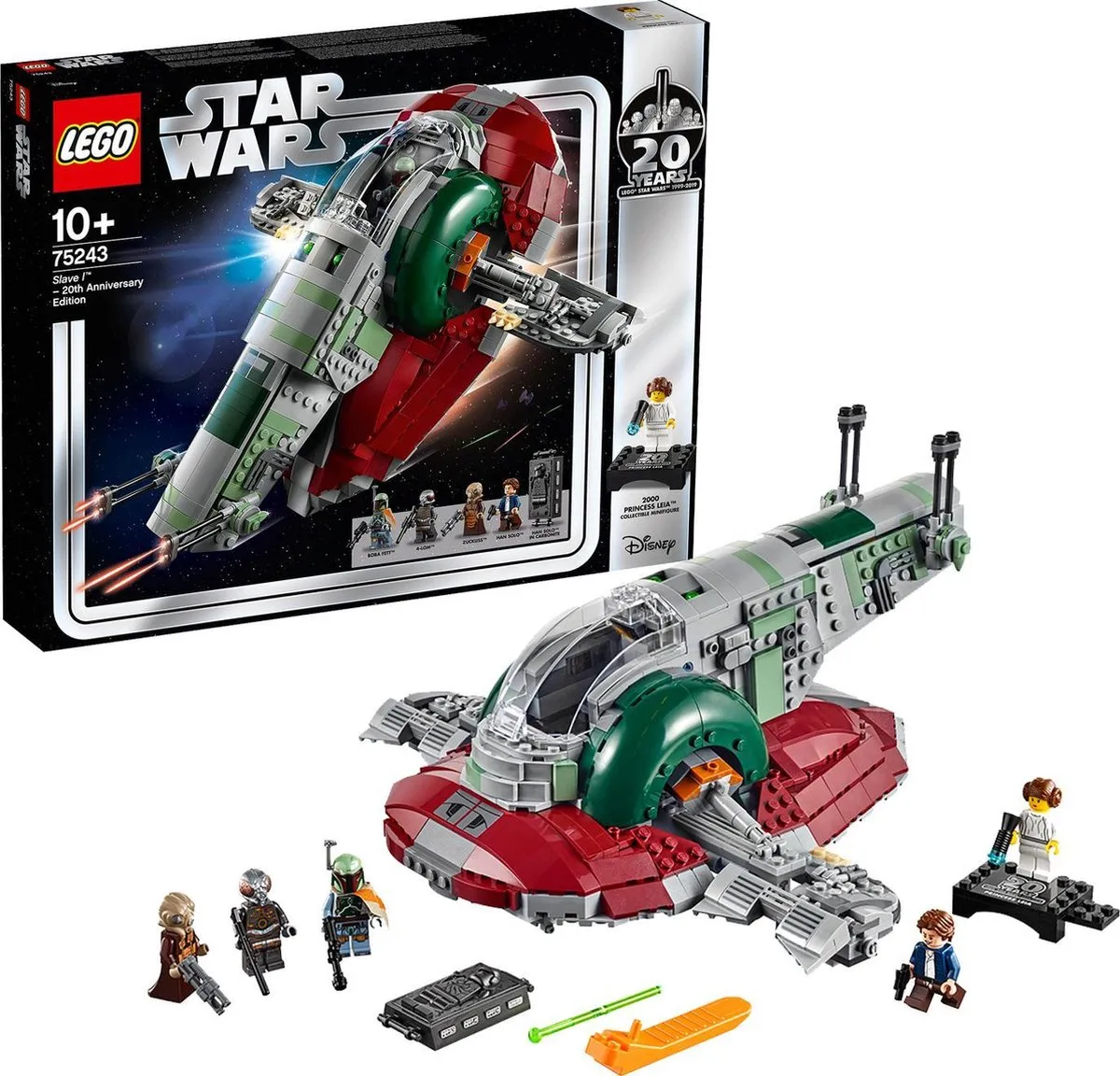 LEGO Star Wars 20 Years Slave I 75243 - 1007 Stukken