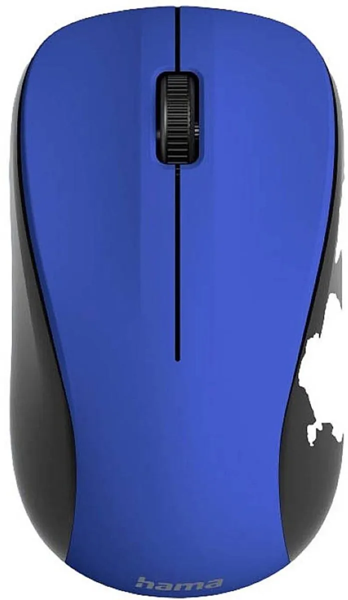 Hama MW-300 V2 Optische Draadloze Muis - Blauw