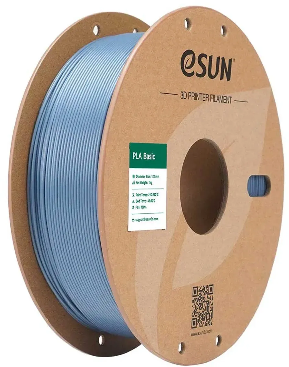 ESUN PLA 1,75mm Lichtgrijs Filament 1kg