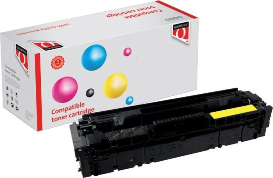 Quantore Toner Cartridge HP 201A Geel