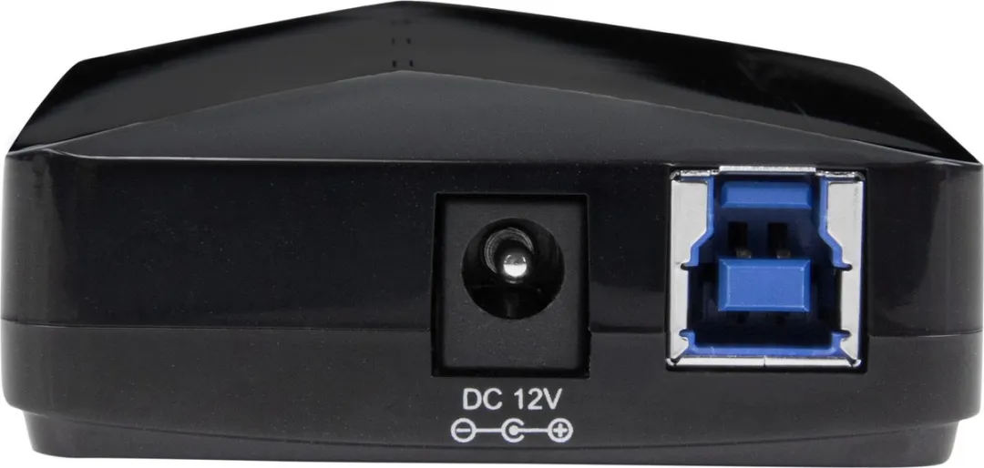Startech ST53004U1C USB 3.0 Hub 4-Ports - 2.4A Oplader - Zwart - afbeelding 4 van 6