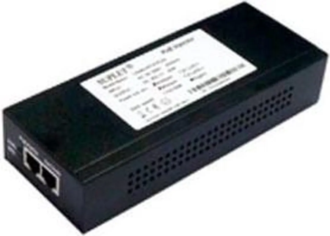 Hikvision LAS60-57CN-RJ45 PoE Adapter & Injector - Gigabit Ethernet - Zwart