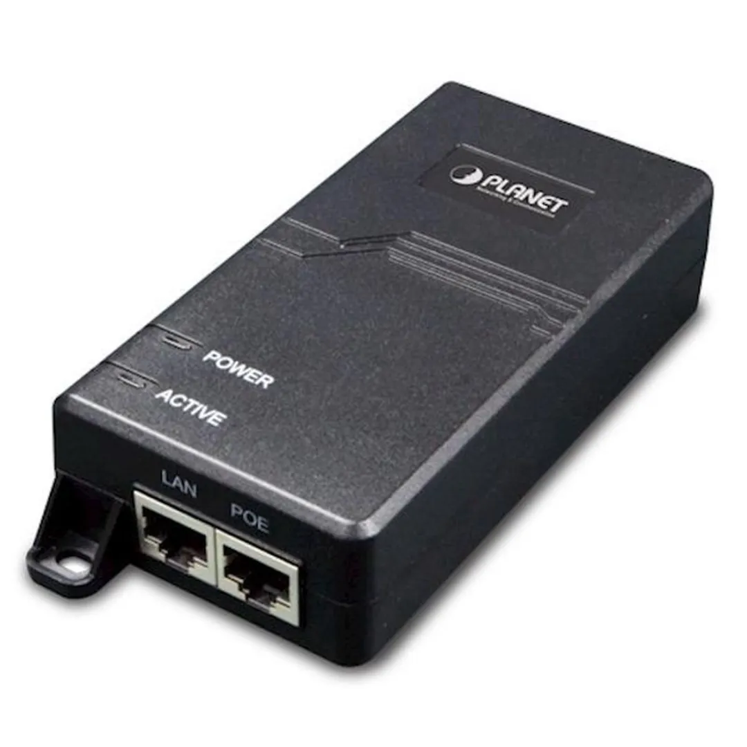 Hikvision LAS60-57CN-RJ45 PoE Adapter & Injector - Gigabit Ethernet - Zwart