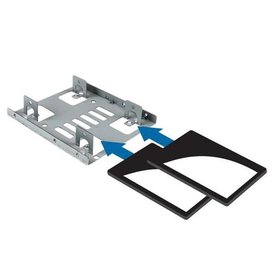 Startech 2,5" naar 3,5" HDD Steun - 2x SATA - 0065030852593 - afbeelding 6 van 6