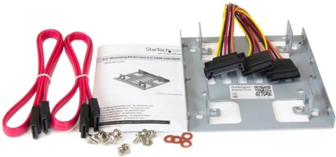 Startech 2,5" naar 3,5" HDD Steun - 2x SATA - 0065030852593