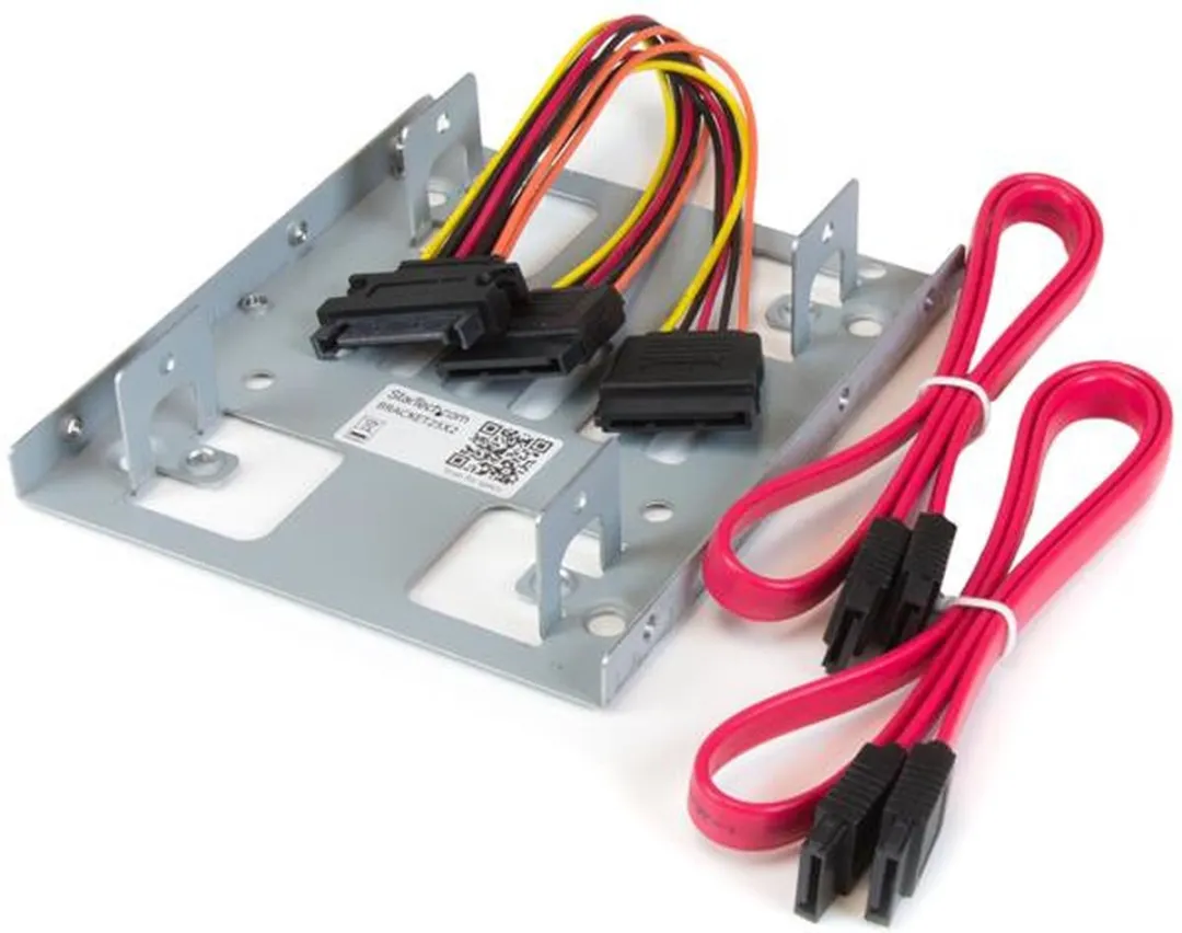 Startech 2,5" naar 3,5" HDD Steun - 2x SATA - 0065030852593