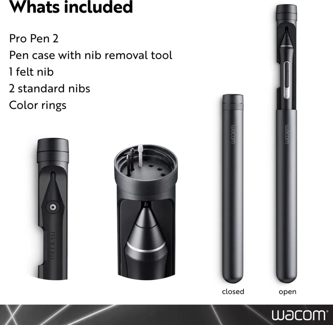 Wacom Pro Pen 2 KP504E - Zwart - afbeelding 6 van 6