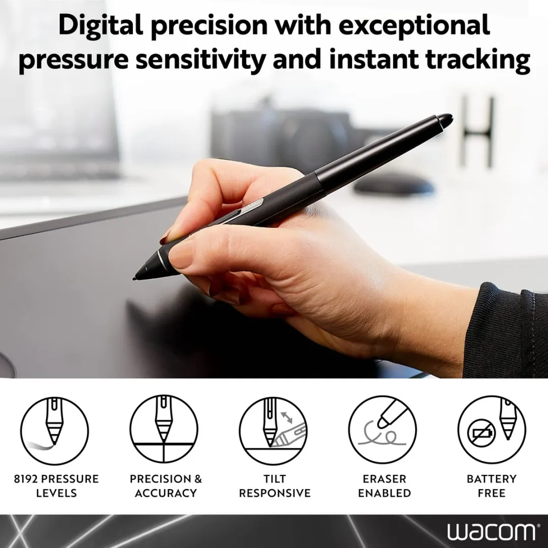Wacom Pro Pen 2 KP504E - Zwart
