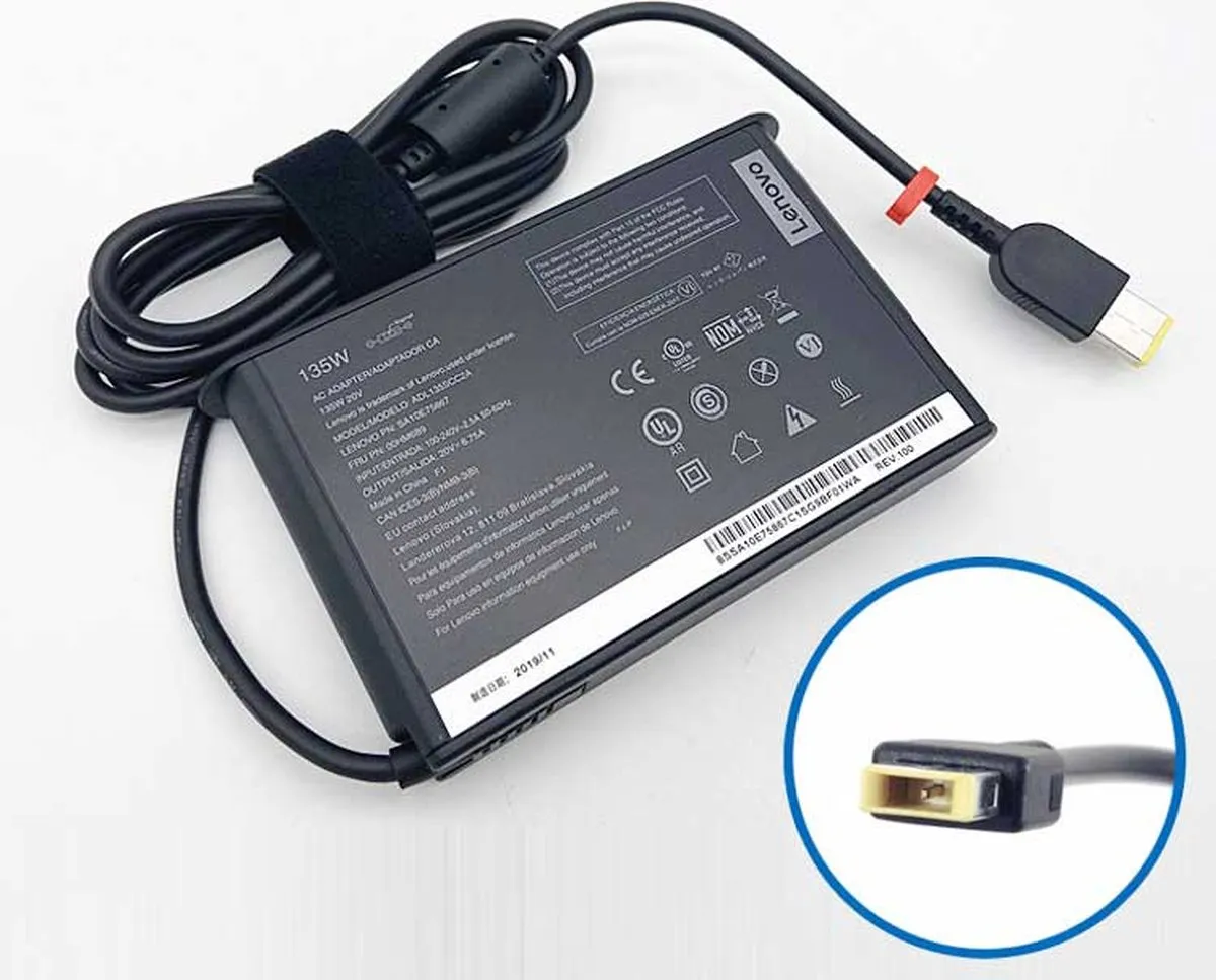 Lenovo ADL135SCC3A Laptop Adapter 135W - Zwart