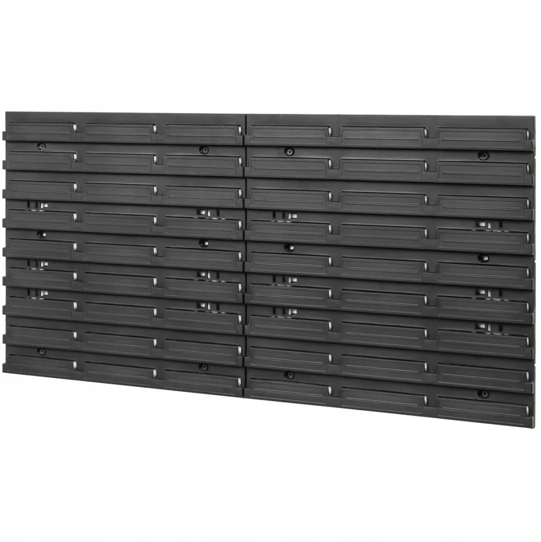 Prosperplast Gereedschapswand NTBNP1 - 28 Bakjes - Rood/Zwart