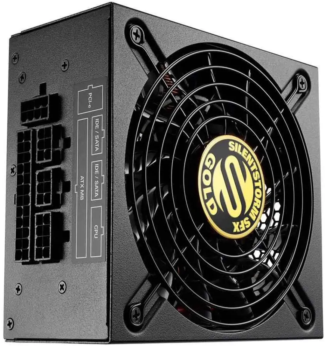 Sharkoon SilentStorm SFX Gold 500W Voeding - Zwart