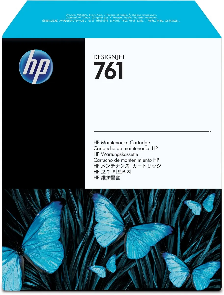 HP 761 DesignJet Onderhoudscartridge CH649A