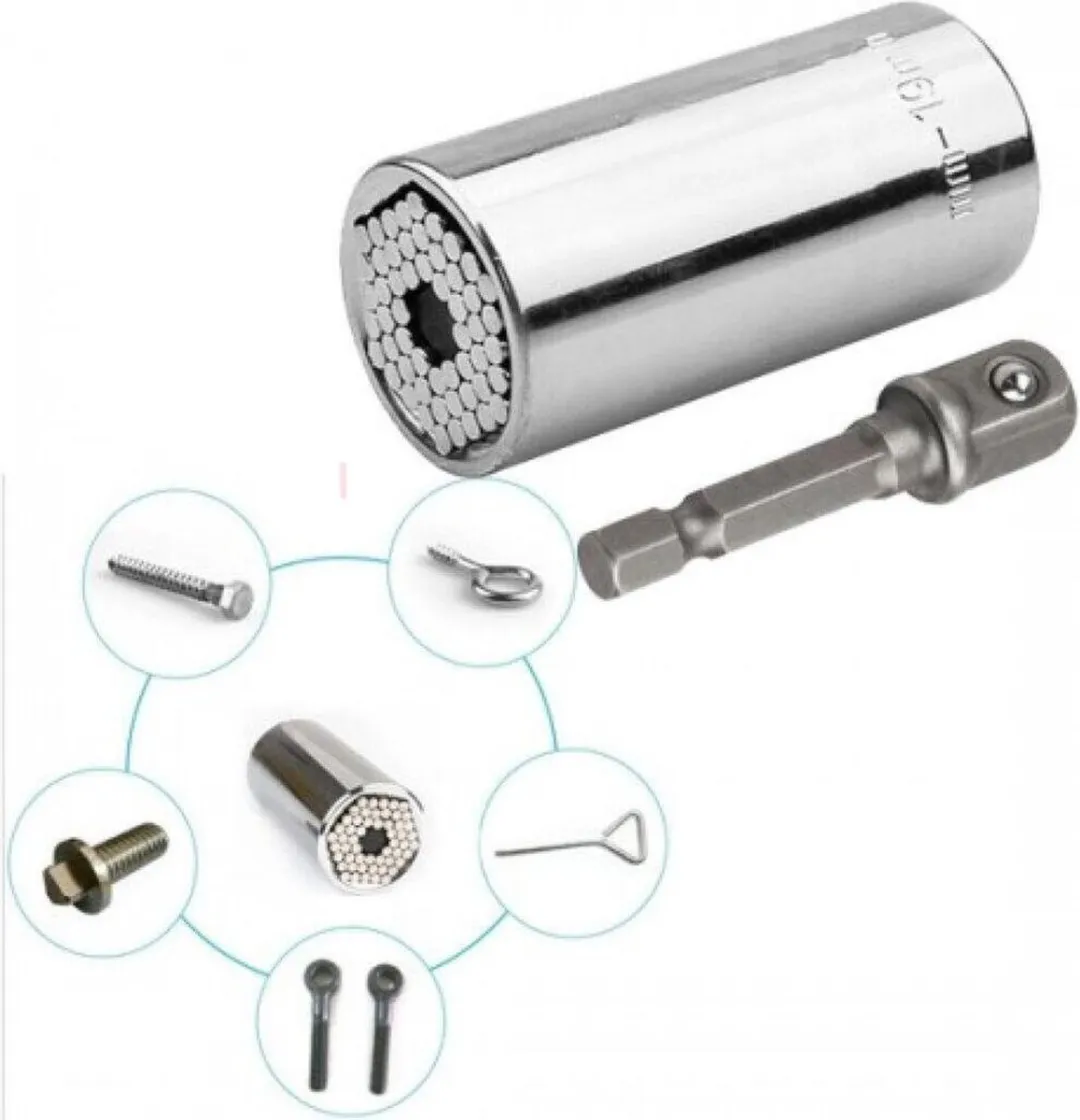 HBM Universele Dopsleutel Gator Grip 27mm - Adapter