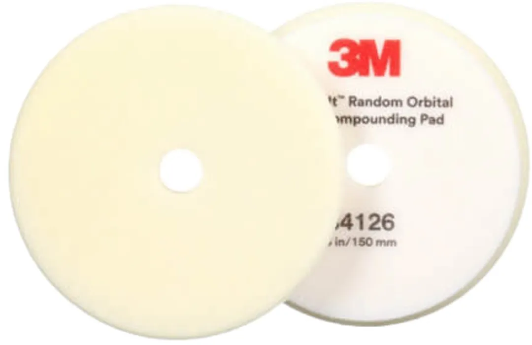 3M Schuim Polijstpad Wit 150mm