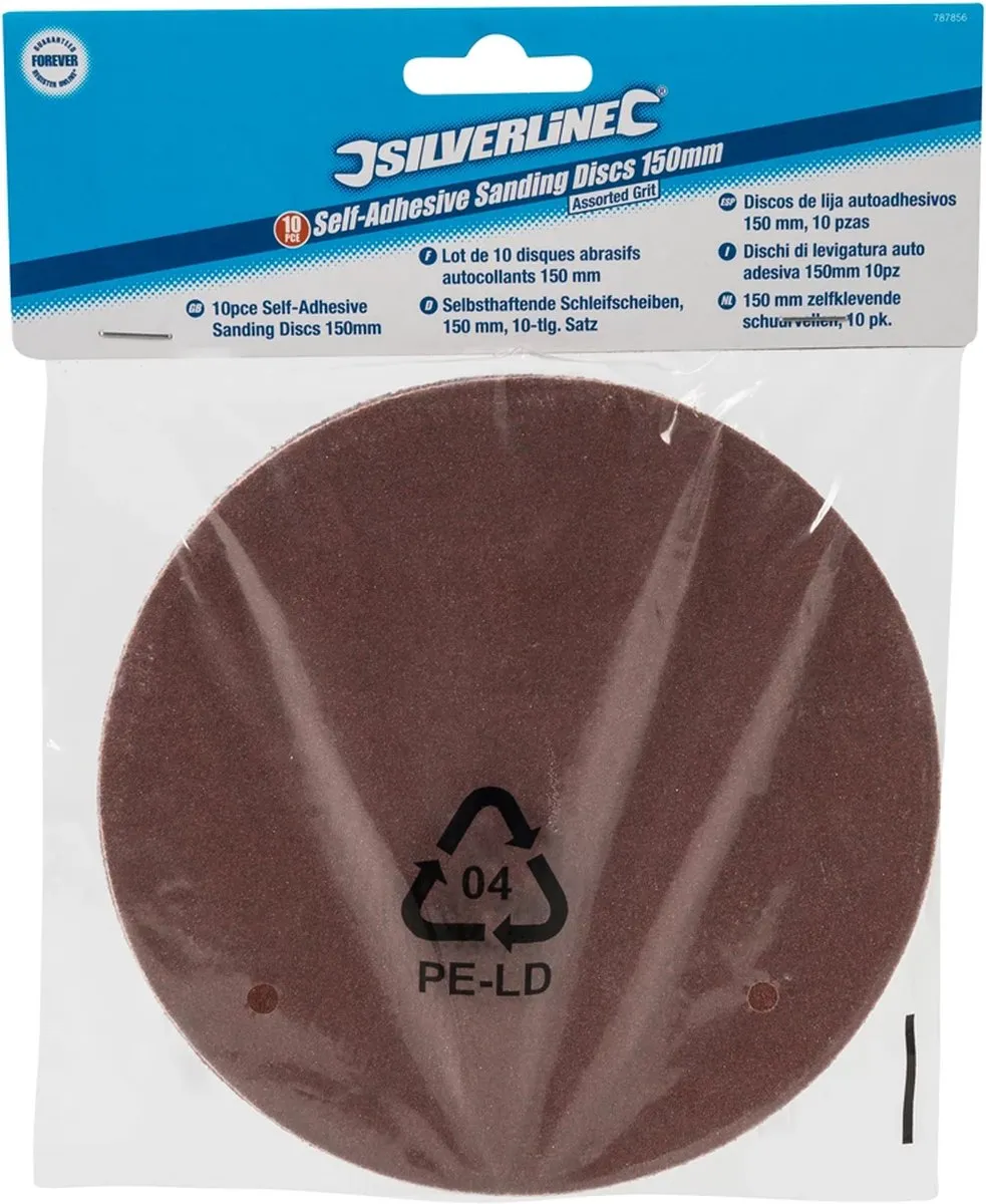 Silverline Schuurschijven Ø150mm