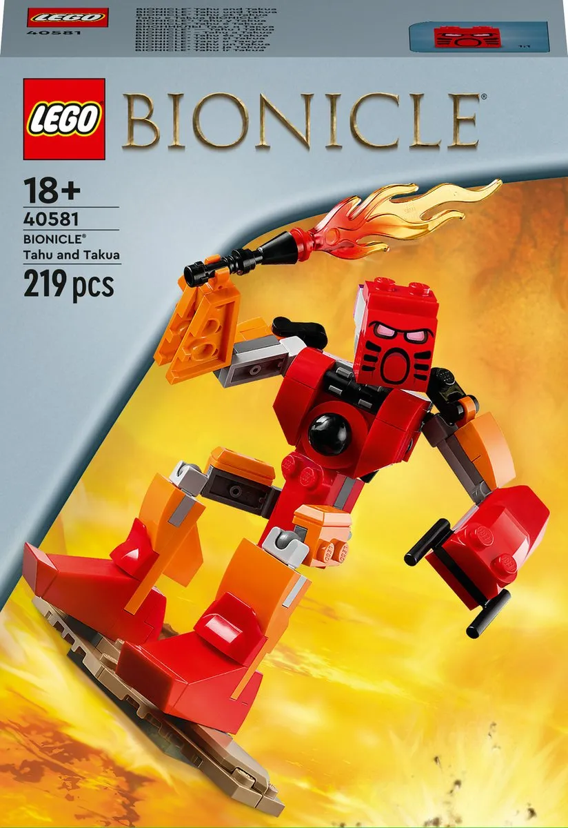 LEGO BIONICLE Tahu en Takua 219 Stukken