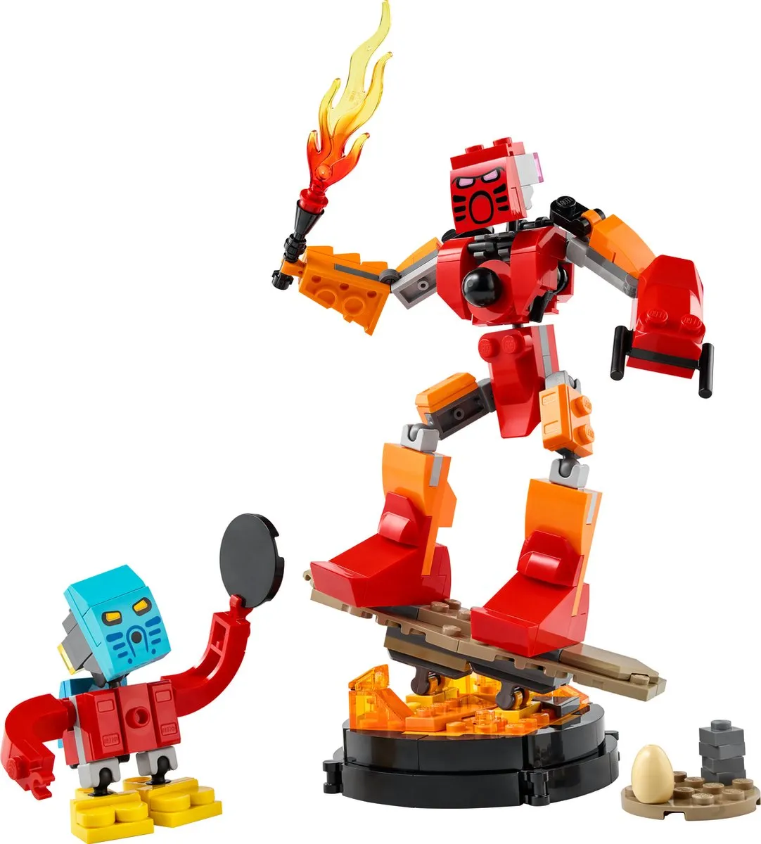 LEGO BIONICLE Tahu en Takua 219 Stukken - Meerkleurig