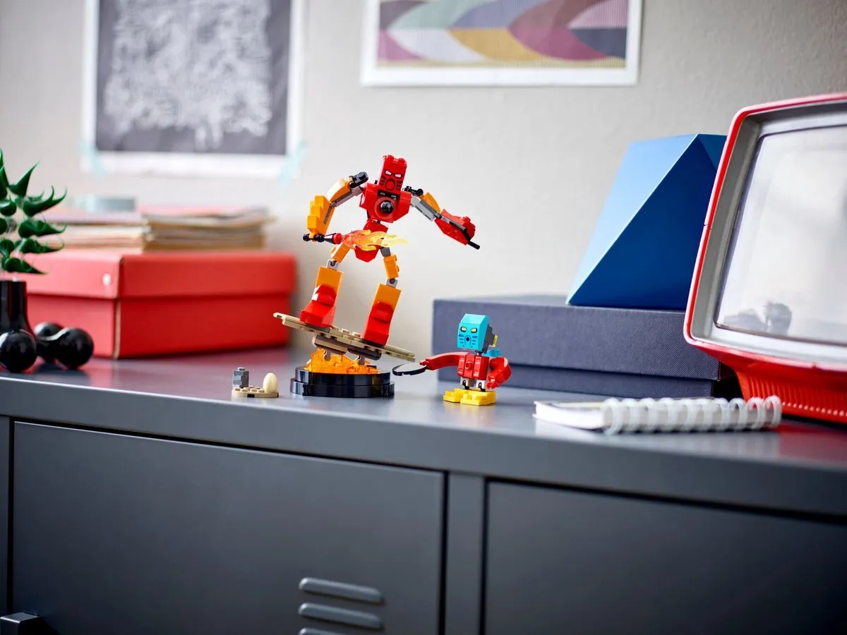 LEGO BIONICLE Tahu en Takua 219 Stukken - Meerkleurig - afbeelding 6 van 6