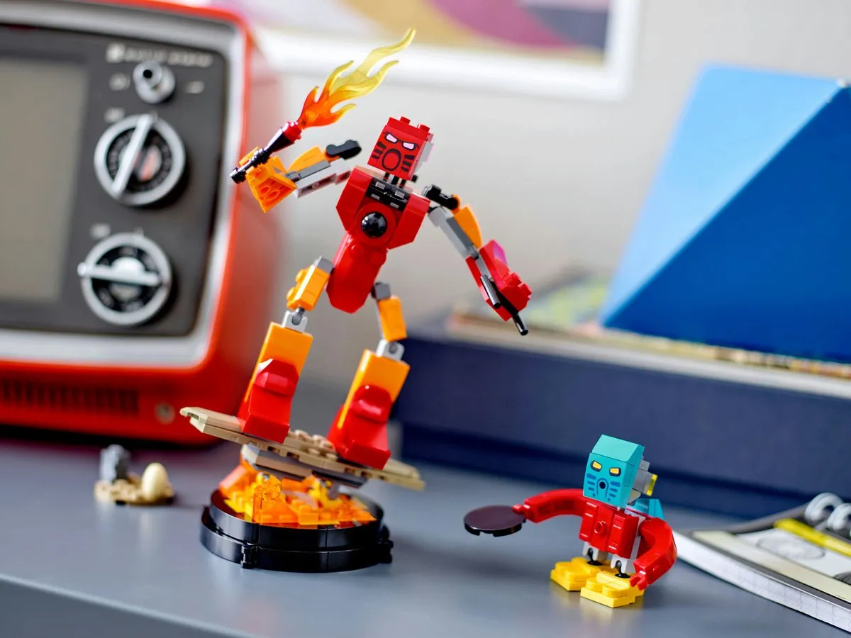 LEGO BIONICLE Tahu en Takua 219 Stukken - Meerkleurig