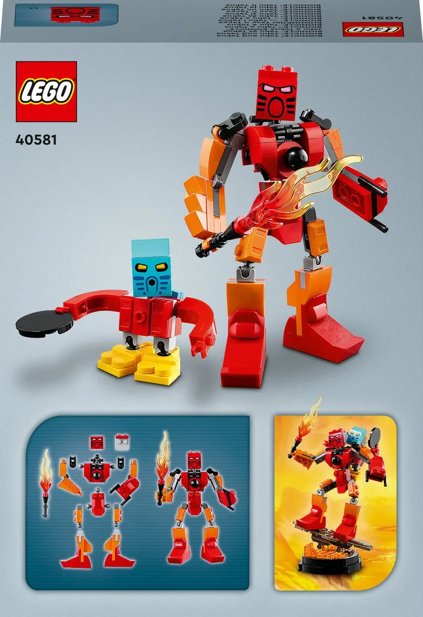 LEGO BIONICLE Tahu en Takua 219 Stukken - Meerkleurig