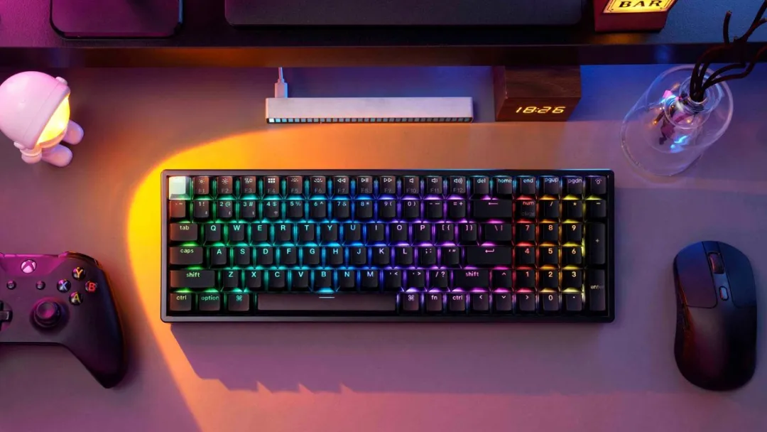 Keychron K4 HE K4H-J1 Toetsenbord - Nebula Switch - Zwart
