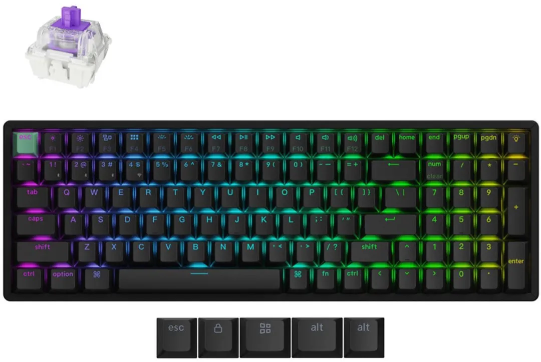 Keychron K4 HE K4H-J1 Toetsenbord - Nebula Switch - Zwart
