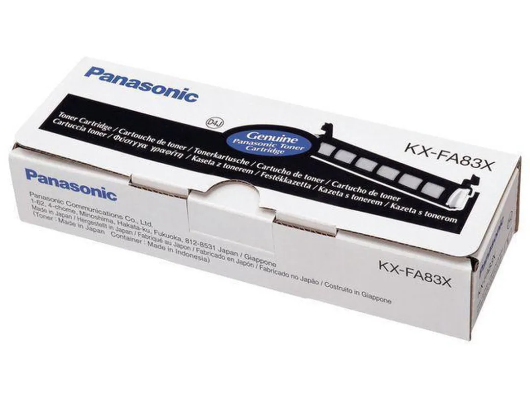 Panasonic KX-FA83X Tonercartridge - 2500 Pagina's - Zwart