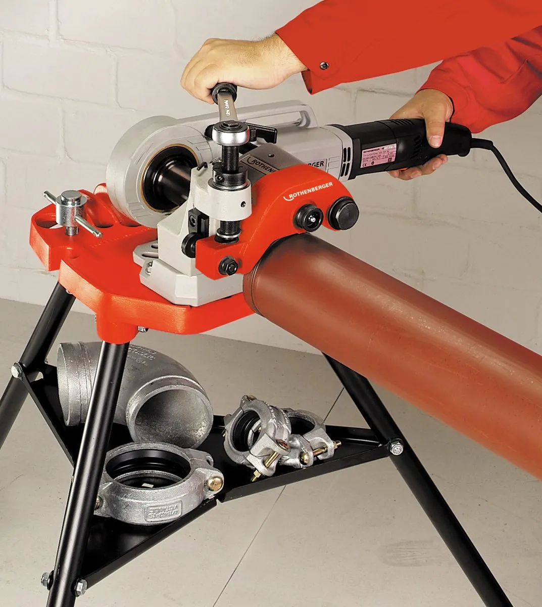 Rothenberger Supertronic 2000 Draadsnijapparaat BSPT R 1/2-2" - 230V - afbeelding 2 van 6