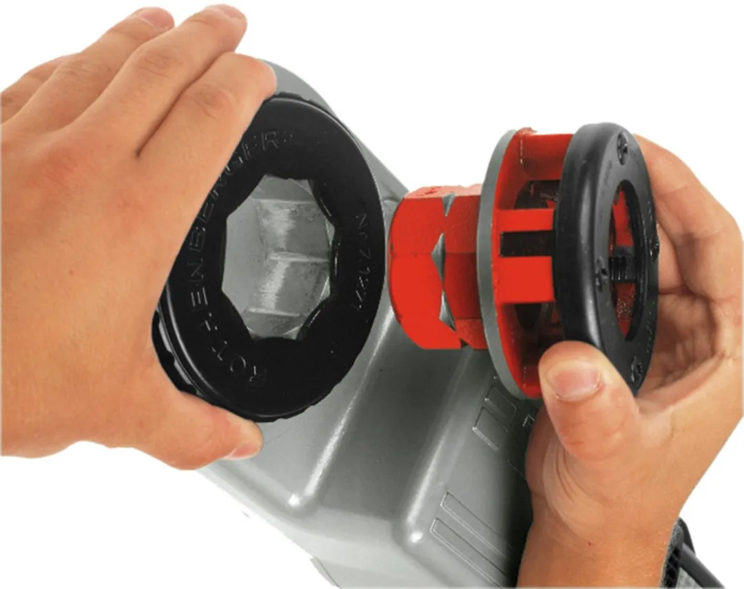 Rothenberger Supertronic 2000 Draadsnijapparaat BSPT R 1/2-2" - 230V - afbeelding 3 van 6