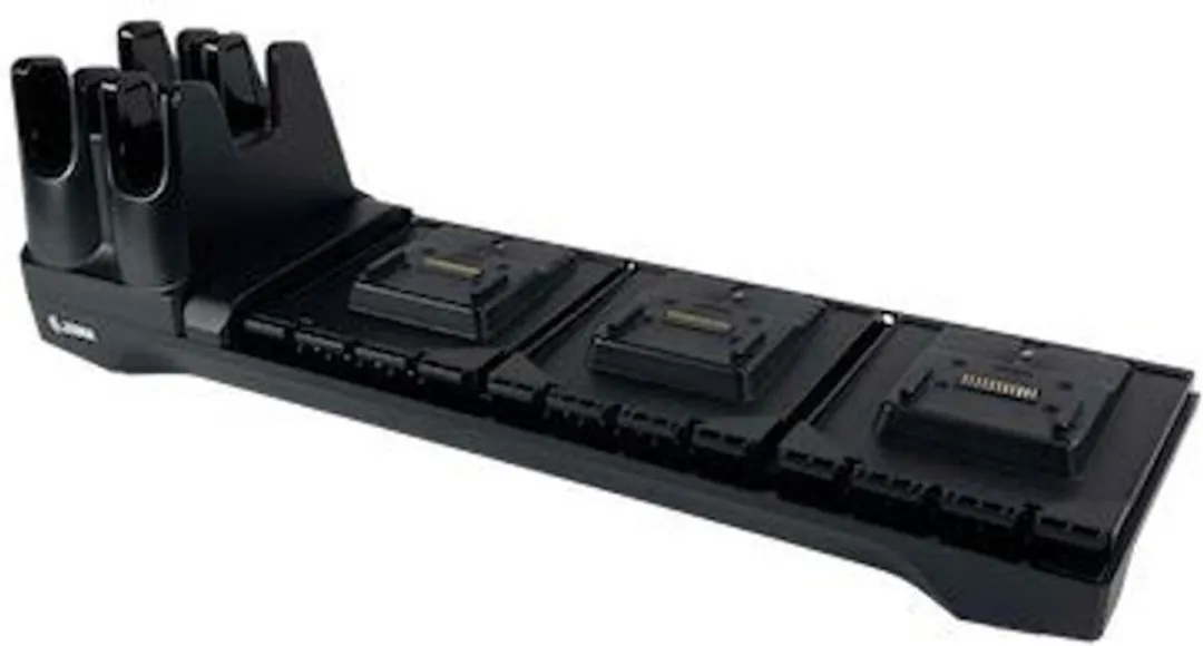 Zebra RFD40 CRD3S4T-RFD49-UNIV-COM-1R Laad-/Communicatiestation - 3 Slots - Zwart