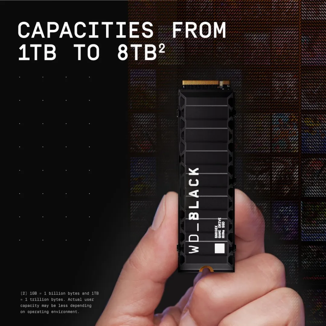 Western Digital Black SN850X WDS400T2XHE SSD - 4TB - PS5