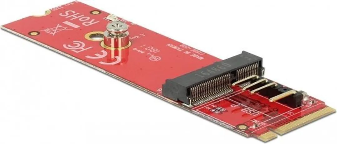Delock M.2 Key M naar Key E Converter