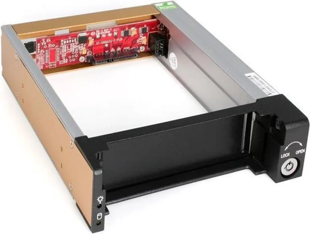 Startech DRW150SATBK 5,25 inch SATA Harde Schijflade - Zwart