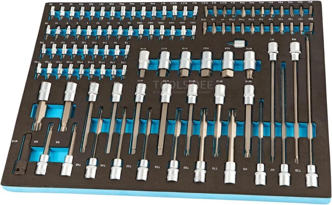HBM 101-delige Doppenset & Bitset