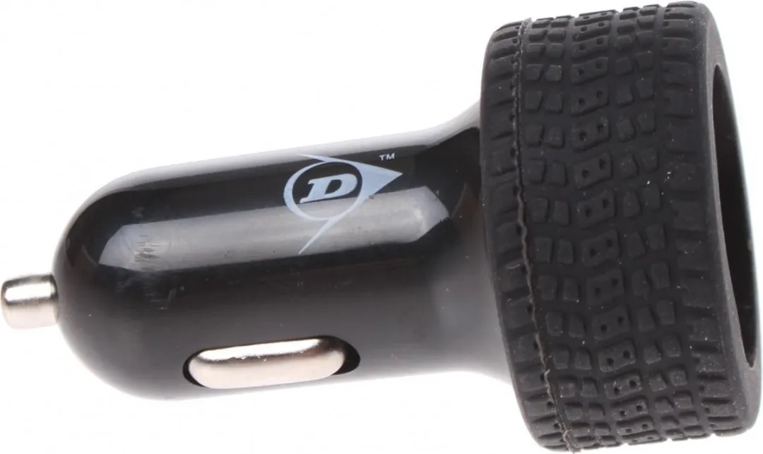 Dunlop USB Autolader - Zwart - afbeelding 2 van 3