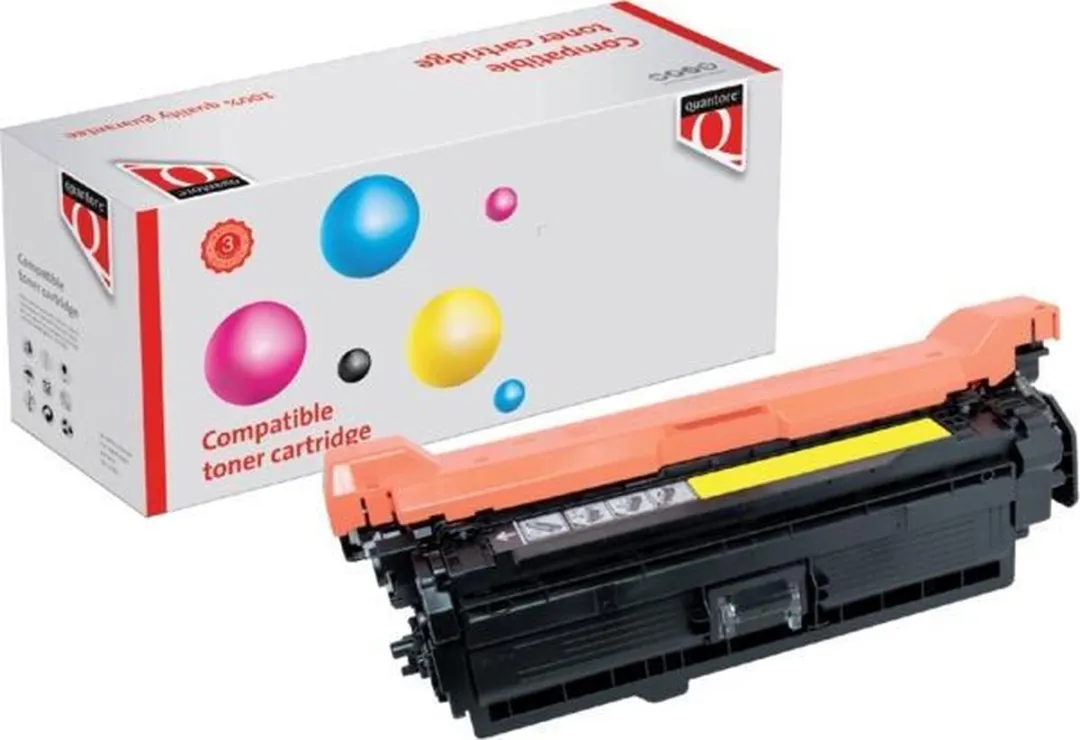 Quantore Toner Cartridge HP 507A (CE402A) Geel