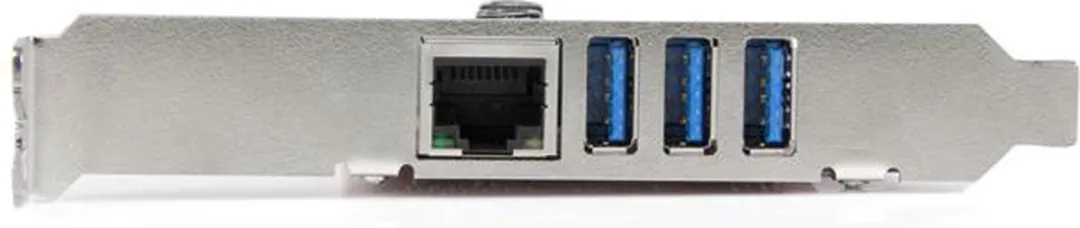 Startech PEXUSB3S3GE PCI-kaart USB 3.0 + Gigabit Ethernet