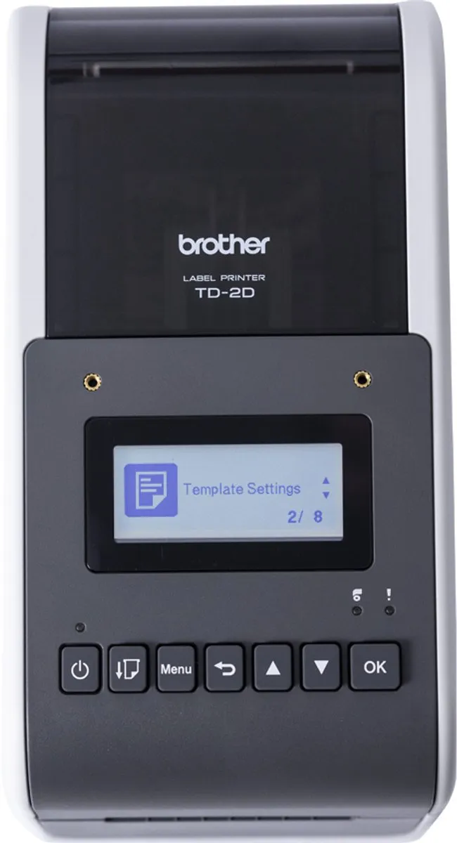 Brother TD-2350D203 Labelprinter - 203 DPI - Zwart/Grijs