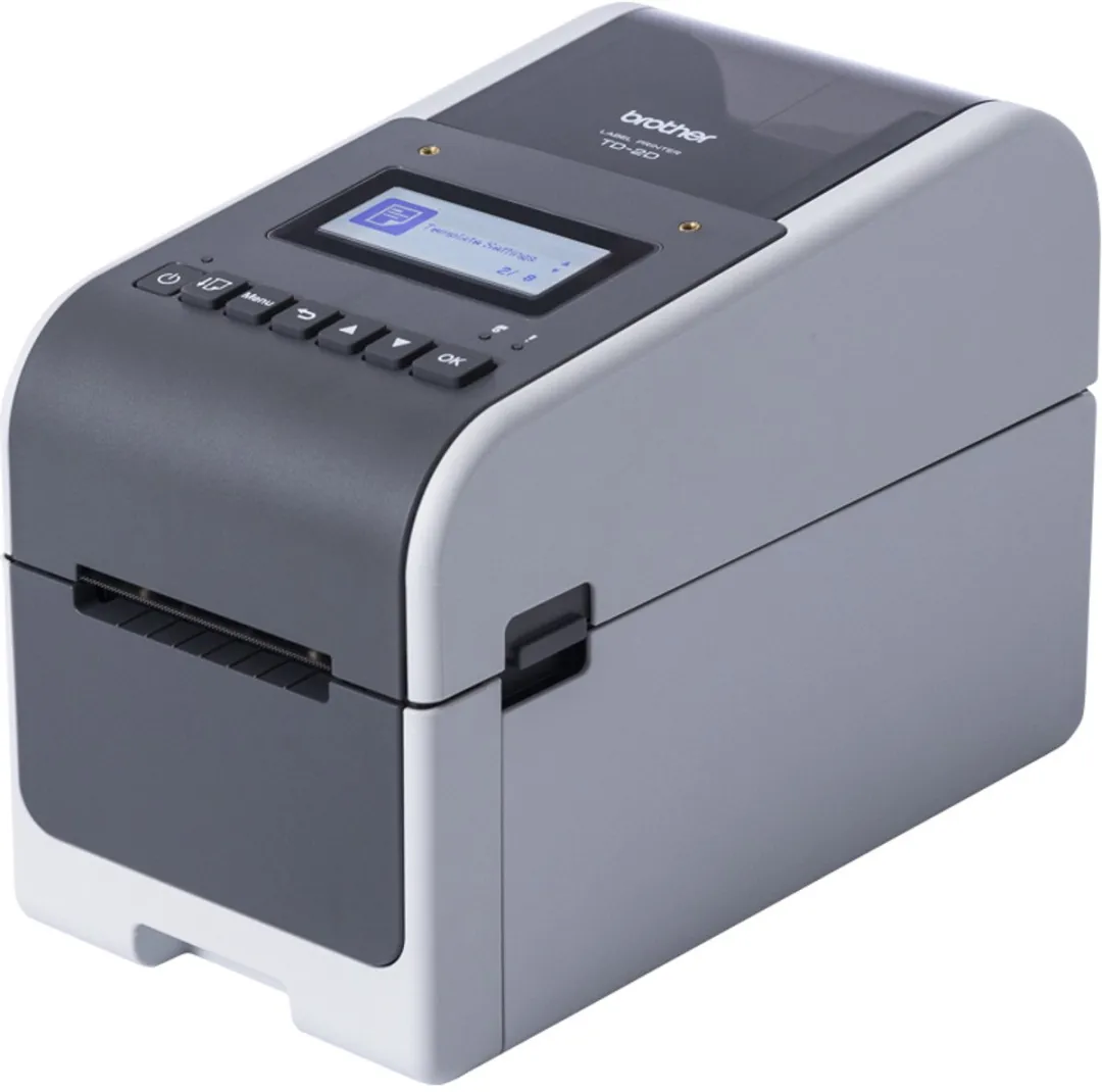 Brother TD-2350D203 Labelprinter - 203 DPI - Zwart/Grijs - afbeelding 6 van 6