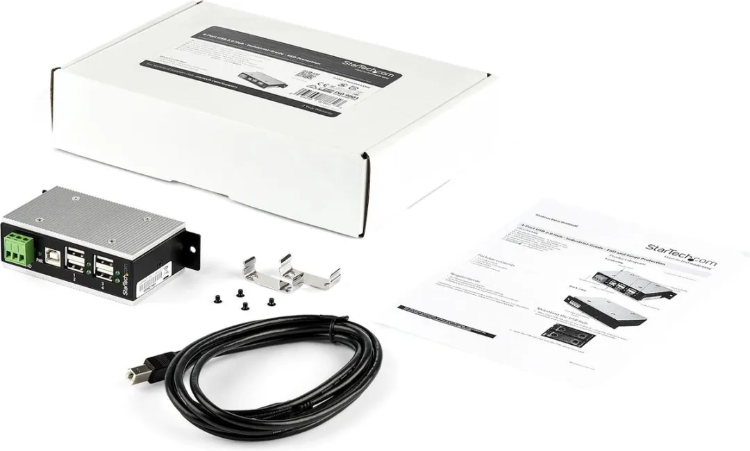 Startech HB20A4AME USB Hub - 4 Poorten - Zwart